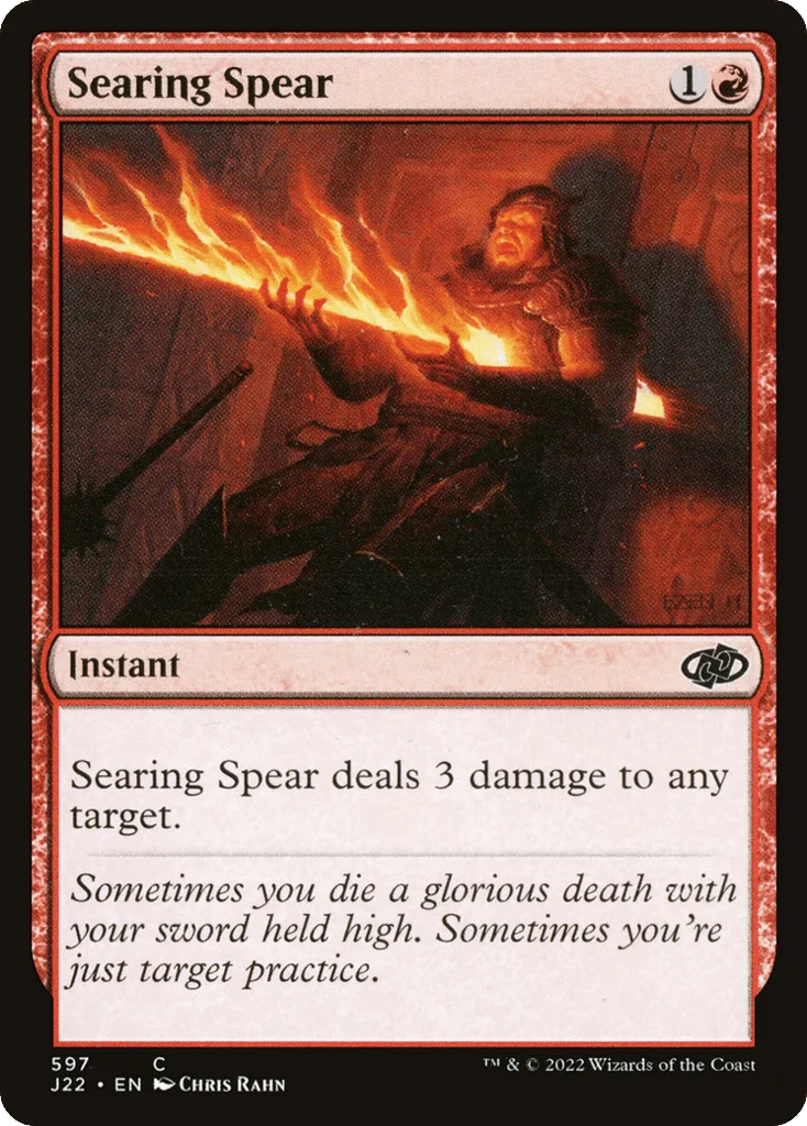 Searing Spear · Jumpstart 2022