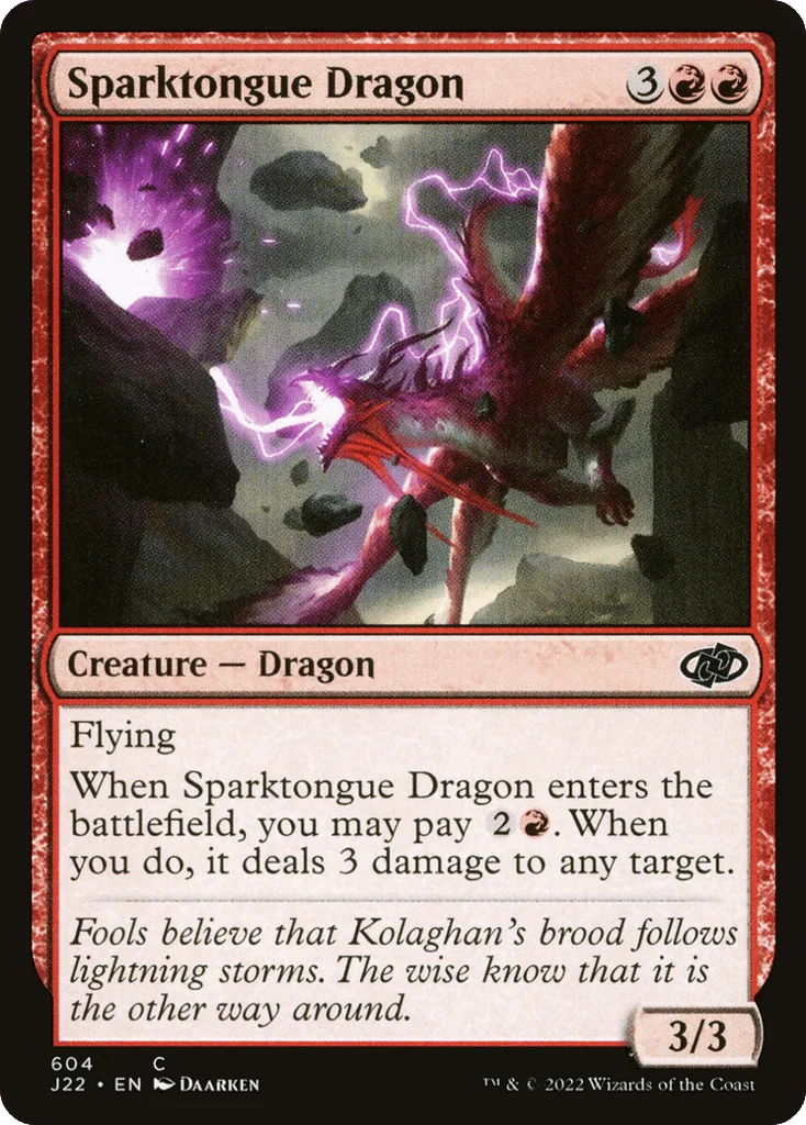 Sparktongue Dragon · Jumpstart 2022