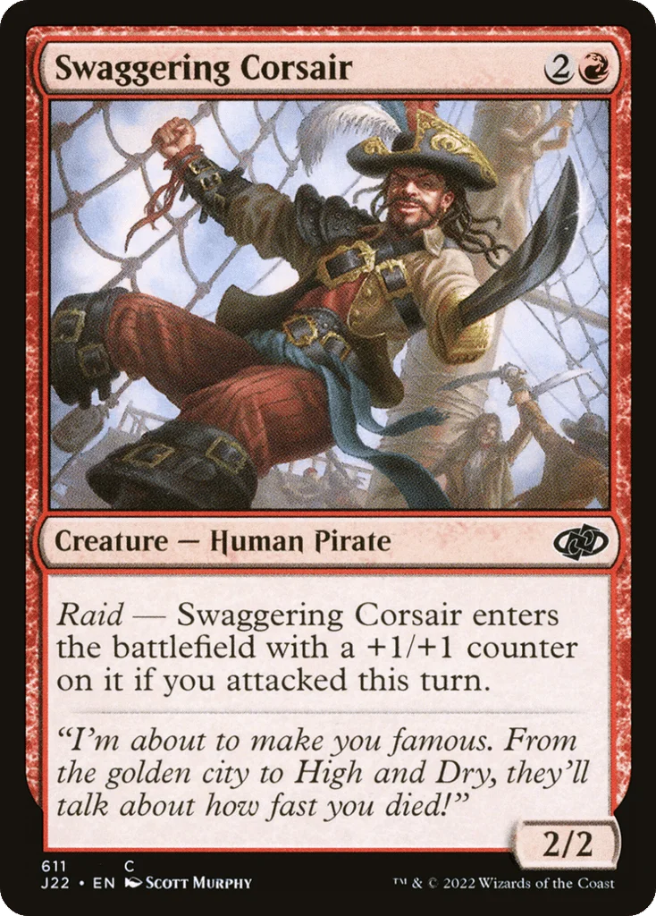 Swaggering Corsair · Jumpstart 2022