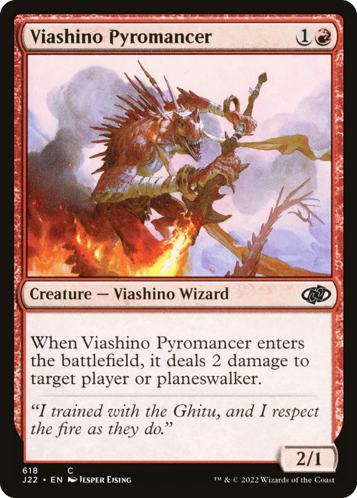 Viashino Pyromancer · Jumpstart 2022