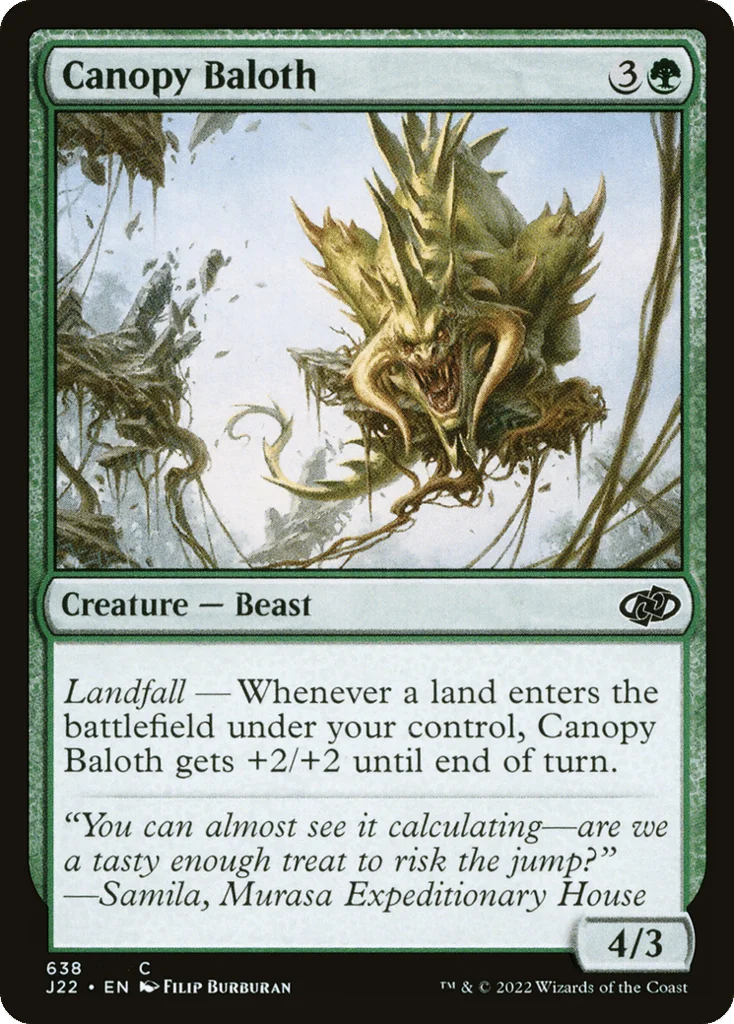 Canopy Baloth · Jumpstart 2022