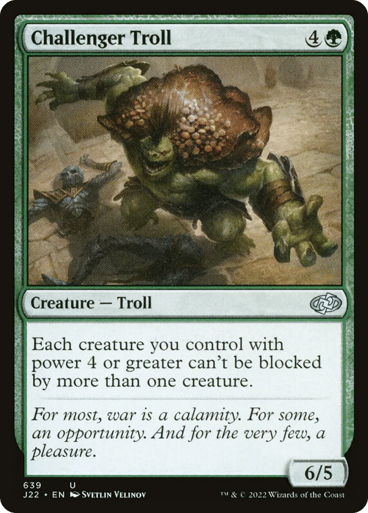 Challenger Troll · Jumpstart 2022
