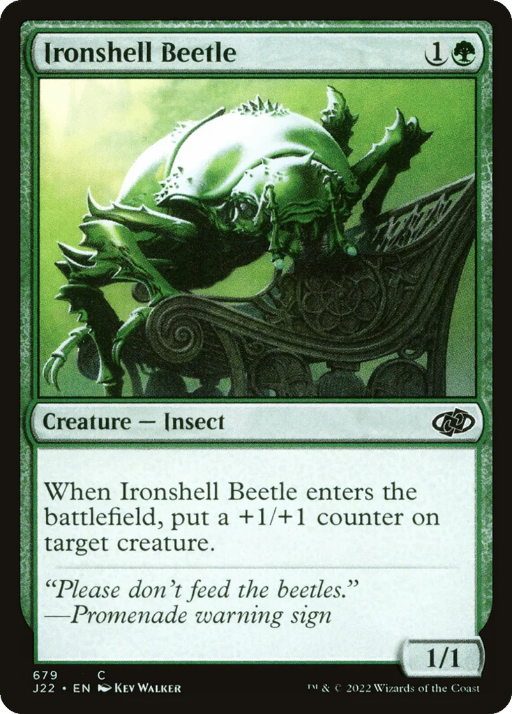 Ironshell Beetle · Jumpstart 2022