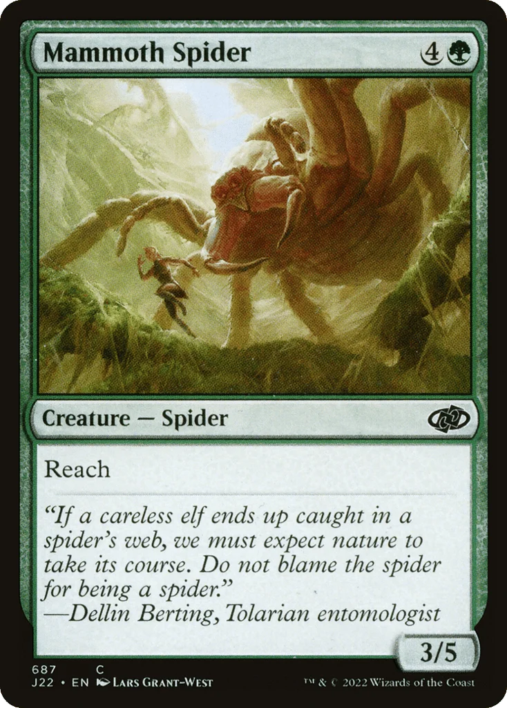 Mammoth Spider · Jumpstart 2022