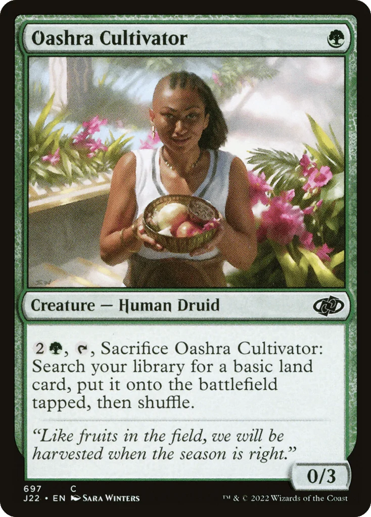 Oashra Cultivator · Jumpstart 2022