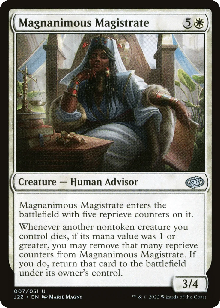 Magnanimous Magistrate · Jumpstart 2022