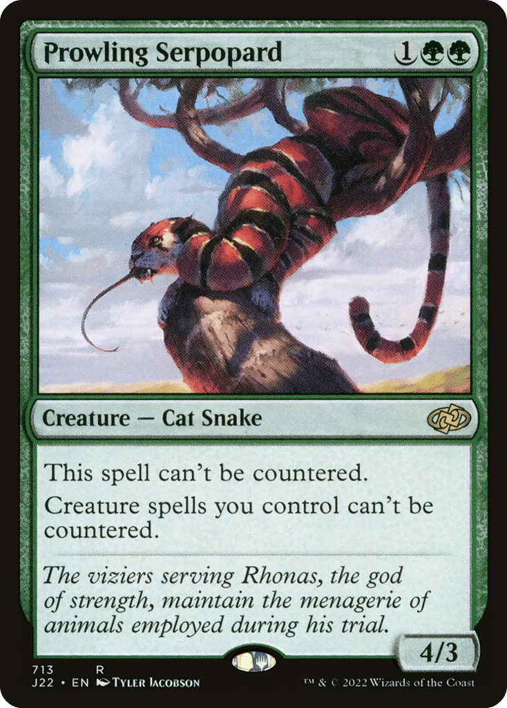 Prowling Serpopard · Jumpstart 2022