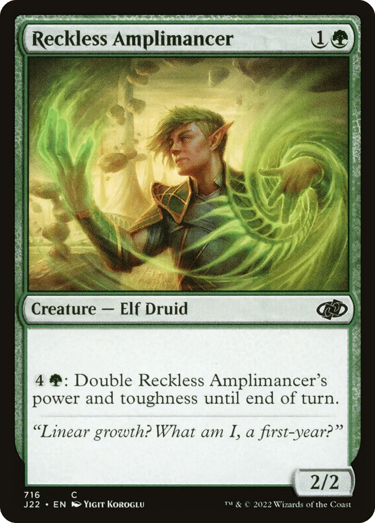 Reckless Amplimancer · Jumpstart 2022