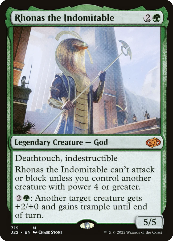 Rhonas the Indomitable · Jumpstart 2022
