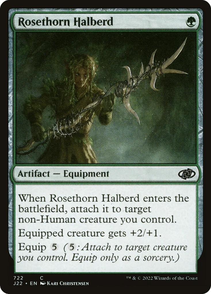 Rosethorn Halberd · Jumpstart 2022