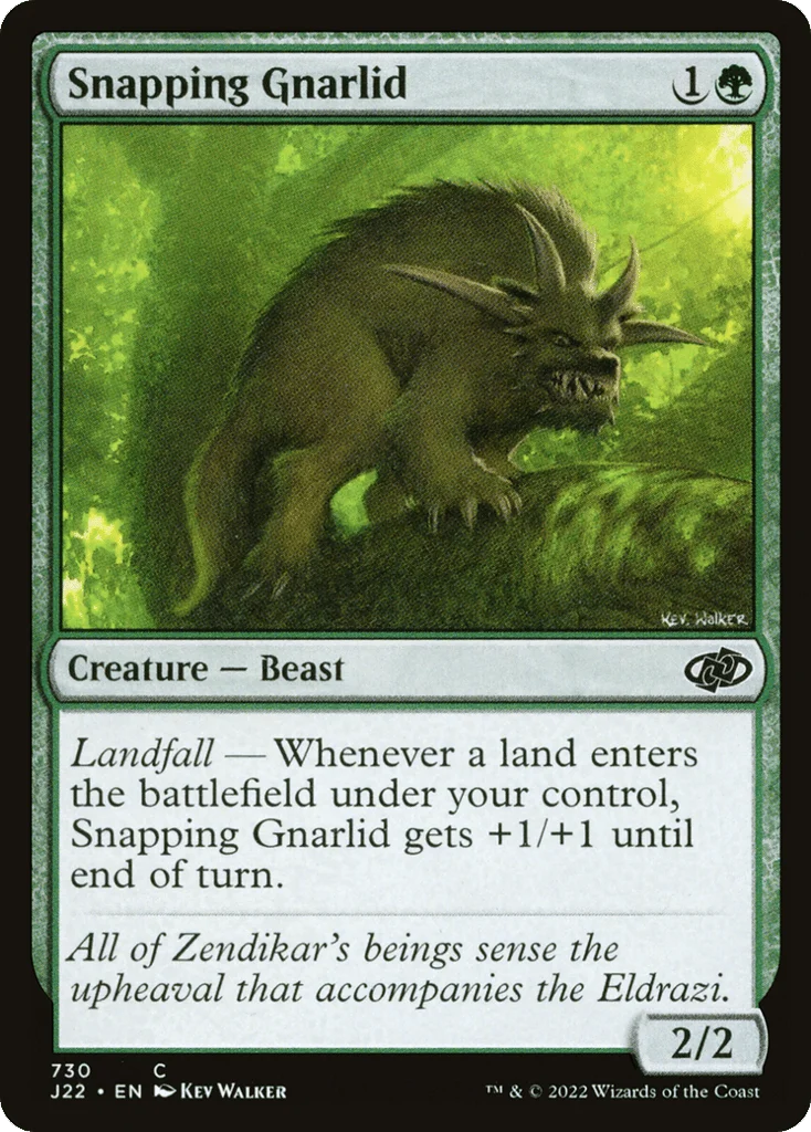 Snapping Gnarlid · Jumpstart 2022
