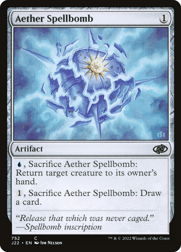 Aether Spellbomb · Jumpstart 2022