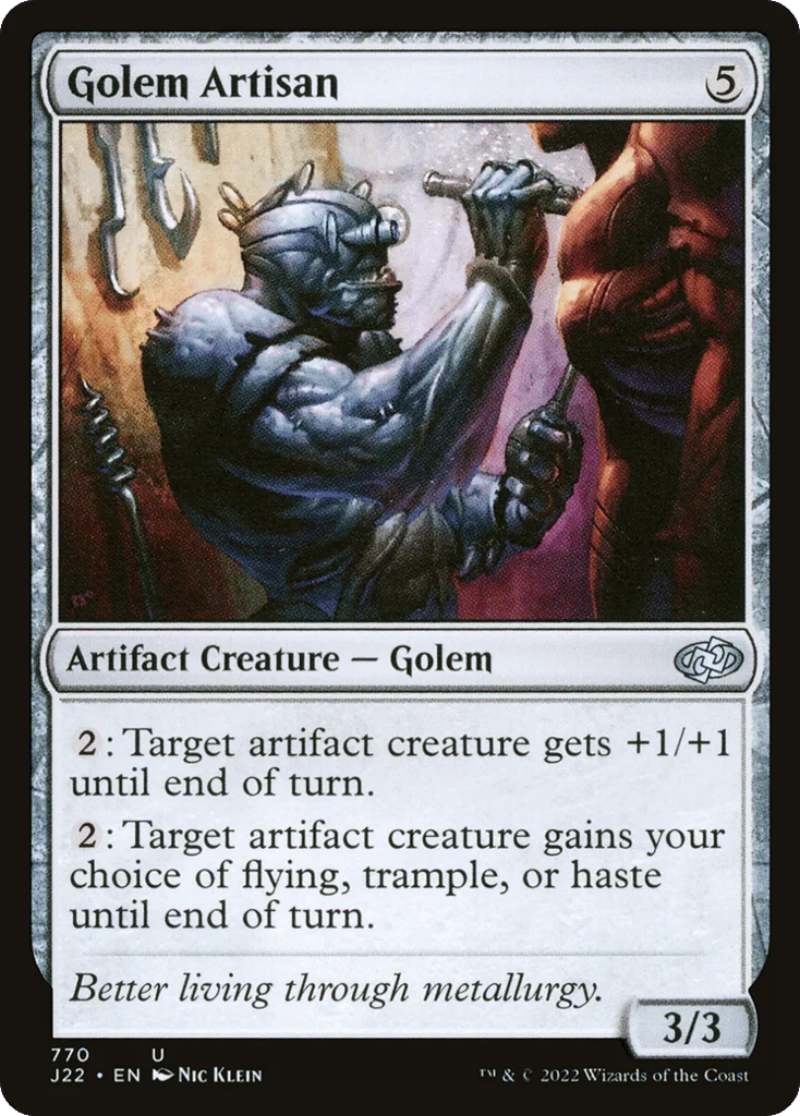 Golem Artisan · Jumpstart 2022