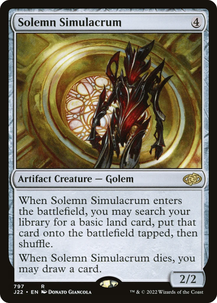 Solemn Simulacrum · Jumpstart 2022