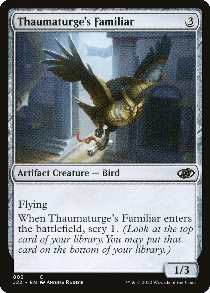 Thaumaturge's Familiar · Jumpstart 2022