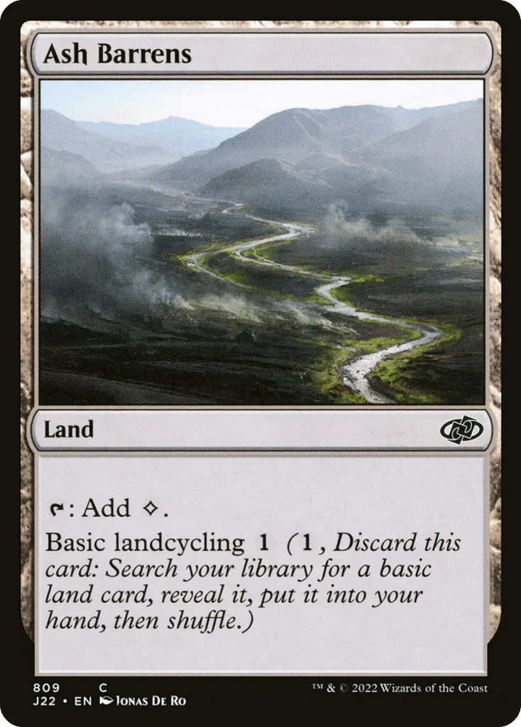 Ash Barrens · Jumpstart 2022