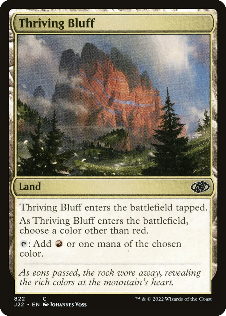 Thriving Bluff · Jumpstart 2022
