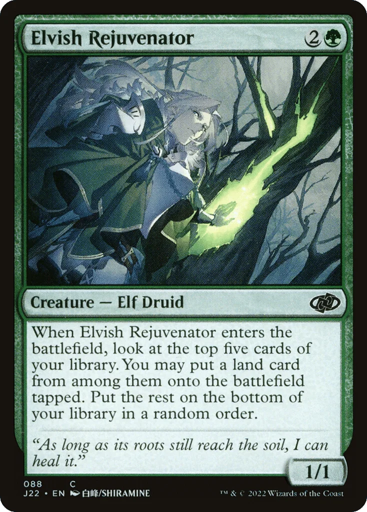 Elvish Rejuvenator · Jumpstart 2022
