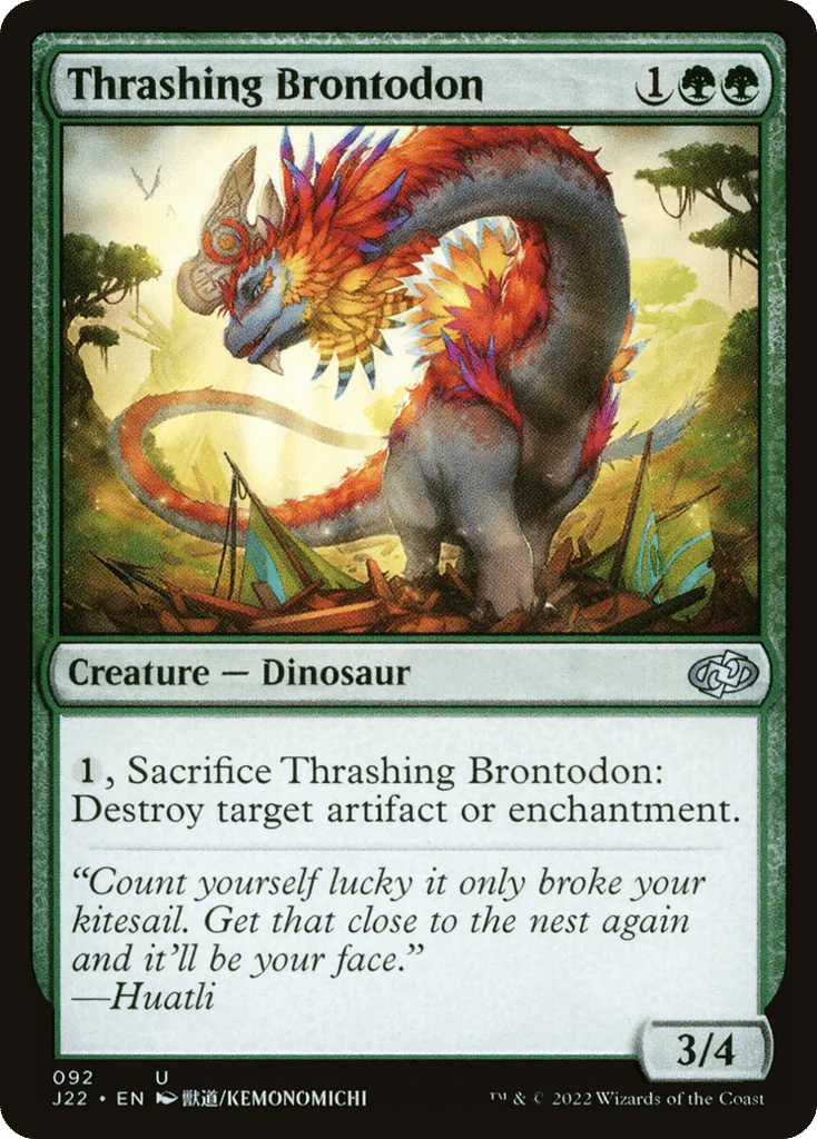 Thrashing Brontodon · Jumpstart 2022