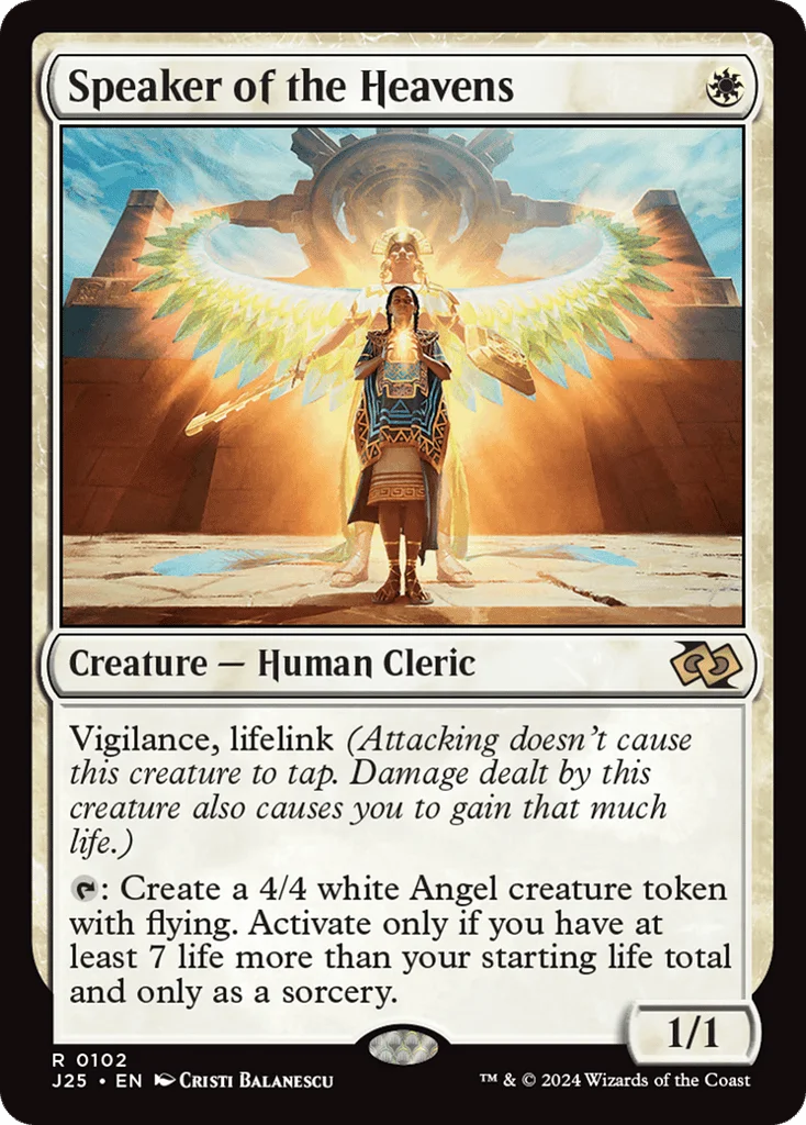 Speaker of the Heavens · Foundations Jumpstart