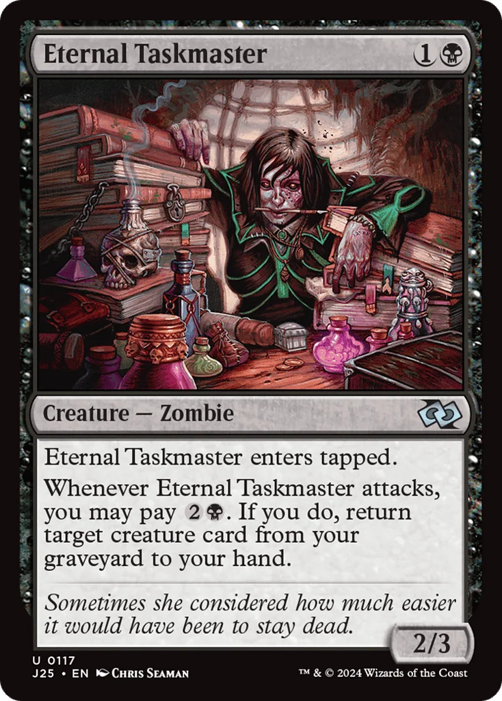Eternal Taskmaster · Foundations Jumpstart