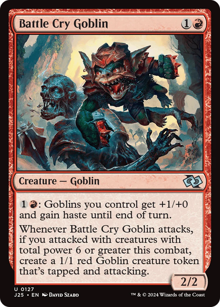 Battle Cry Goblin · Foundations Jumpstart