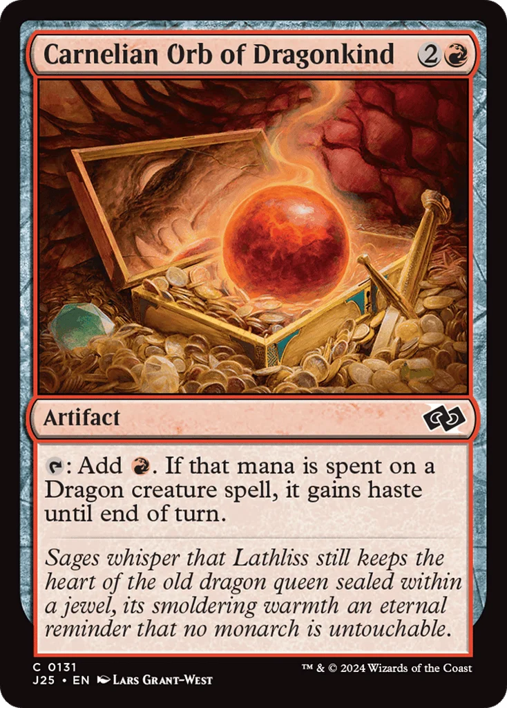 Carnelian Orb of Dragonkind · Foundations Jumpstart