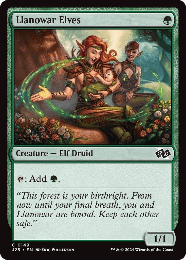 Llanowar Elves · Foundations Jumpstart