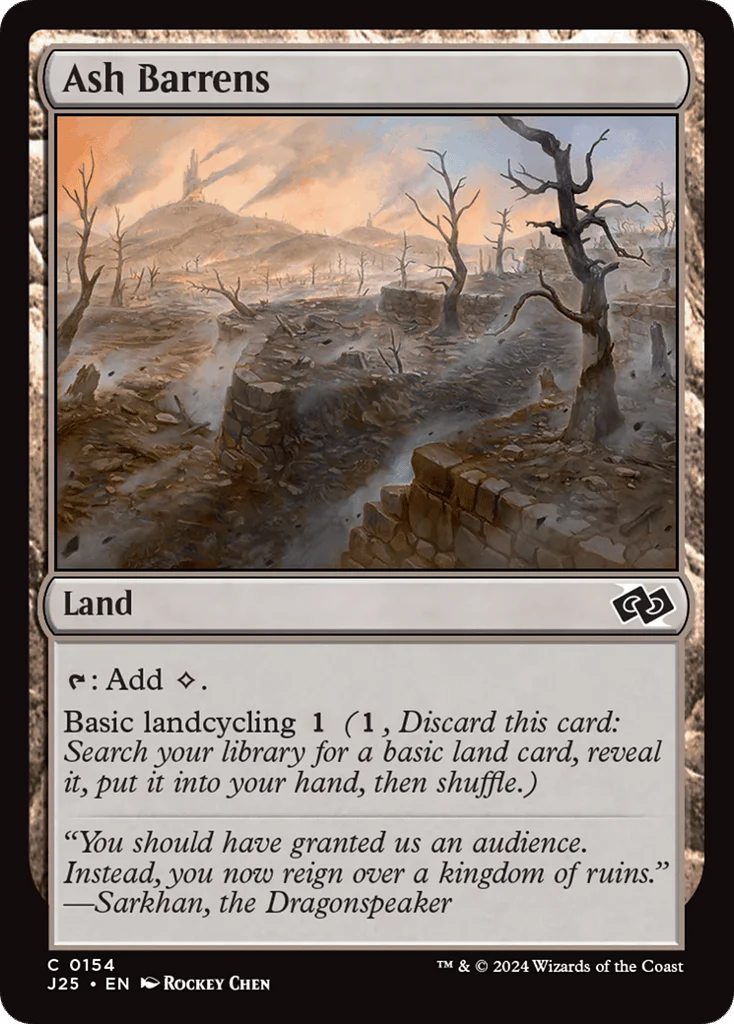 Ash Barrens · Foundations Jumpstart