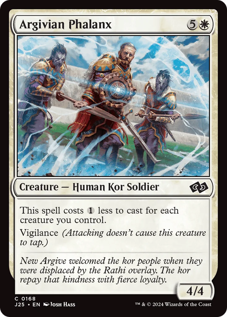 Argivian Phalanx · Foundations Jumpstart