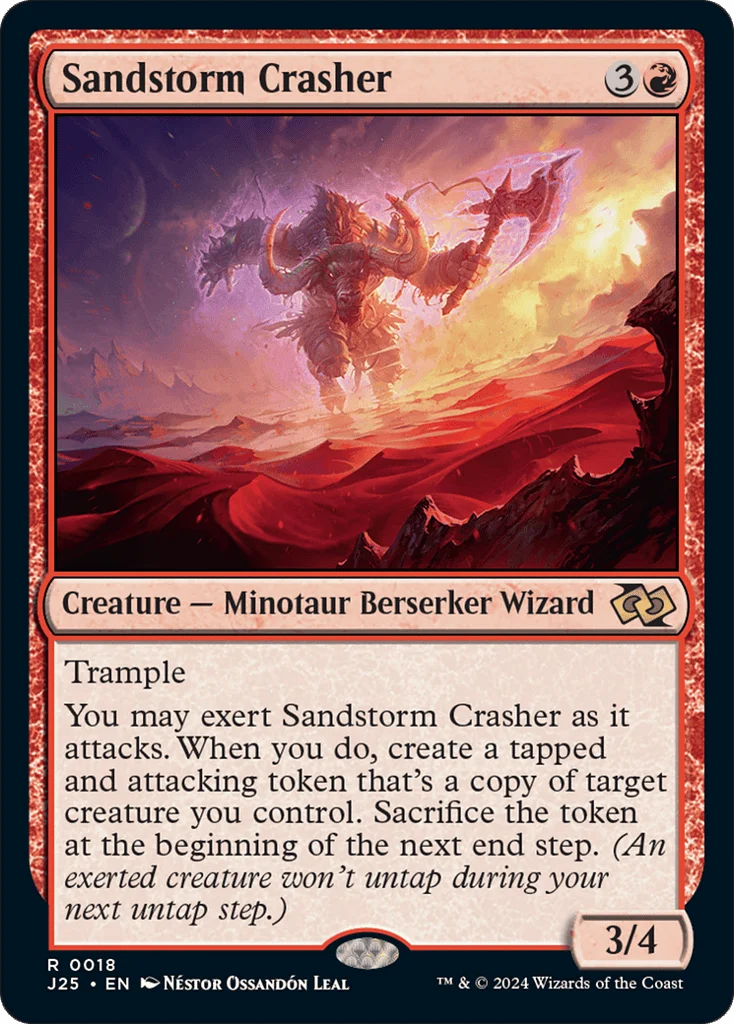 Sandstorm Crasher · Foundations Jumpstart