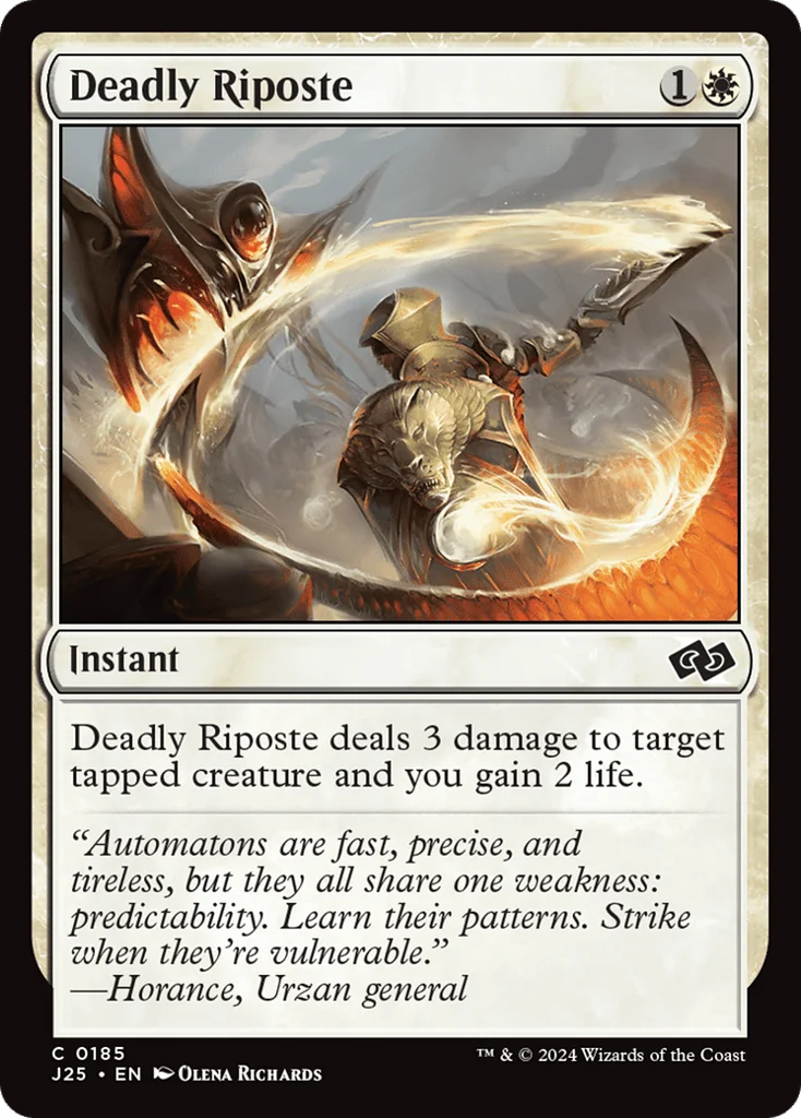 Deadly Riposte · Foundations Jumpstart