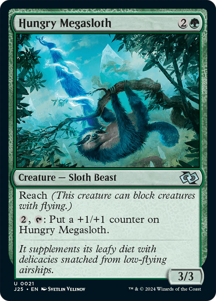 Hungry Megasloth · Foundations Jumpstart