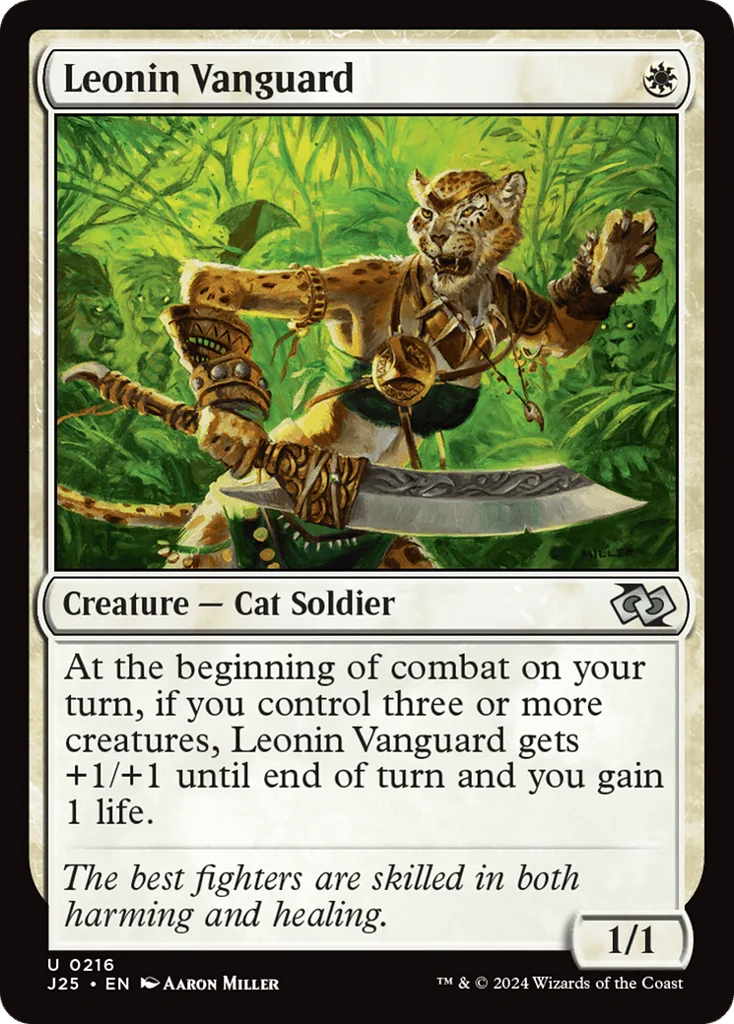 Leonin Vanguard · Foundations Jumpstart