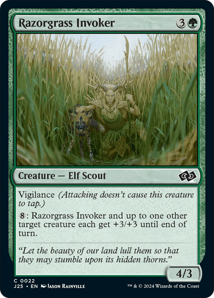 Razorgrass Invoker · Foundations Jumpstart