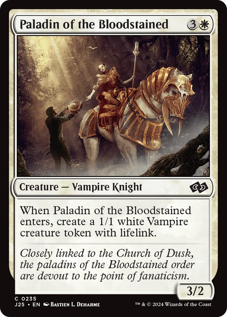 Paladin of the Bloodstained · Foundations Jumpstart