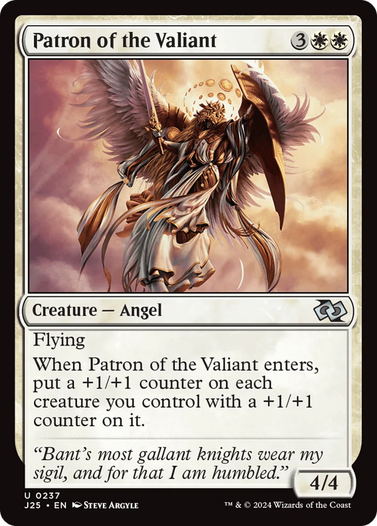 Patron of the Valiant · Foundations Jumpstart