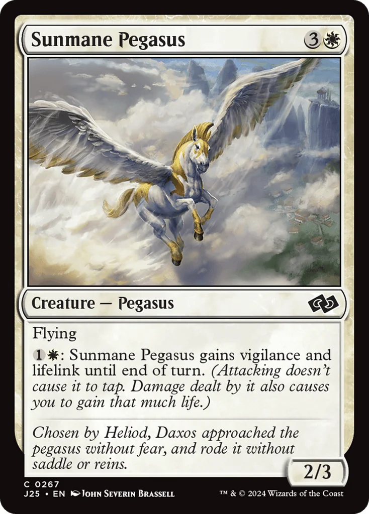 Sunmane Pegasus · Foundations Jumpstart