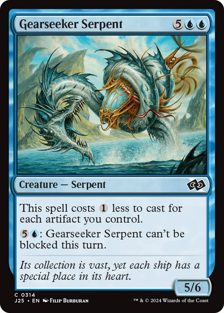 Gearseeker Serpent · Foundations Jumpstart