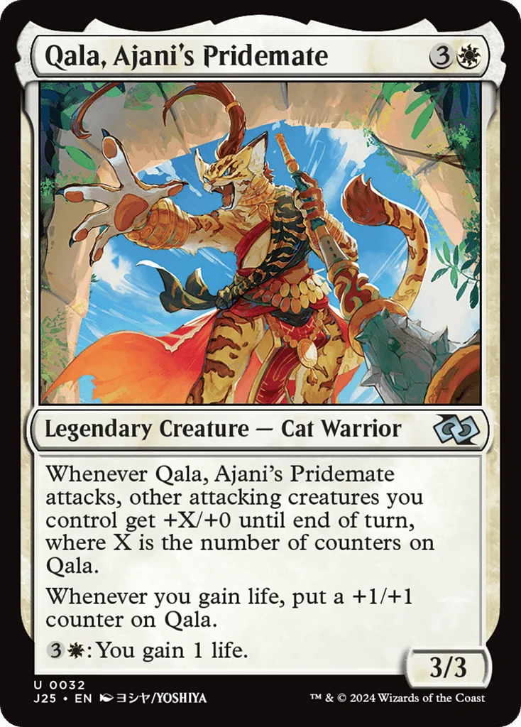 Qala, Ajani's Pridemate · Foundations Jumpstart
