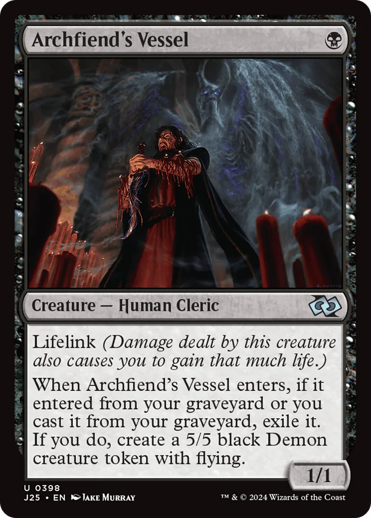Archfiend's Vessel · Foundations Jumpstart