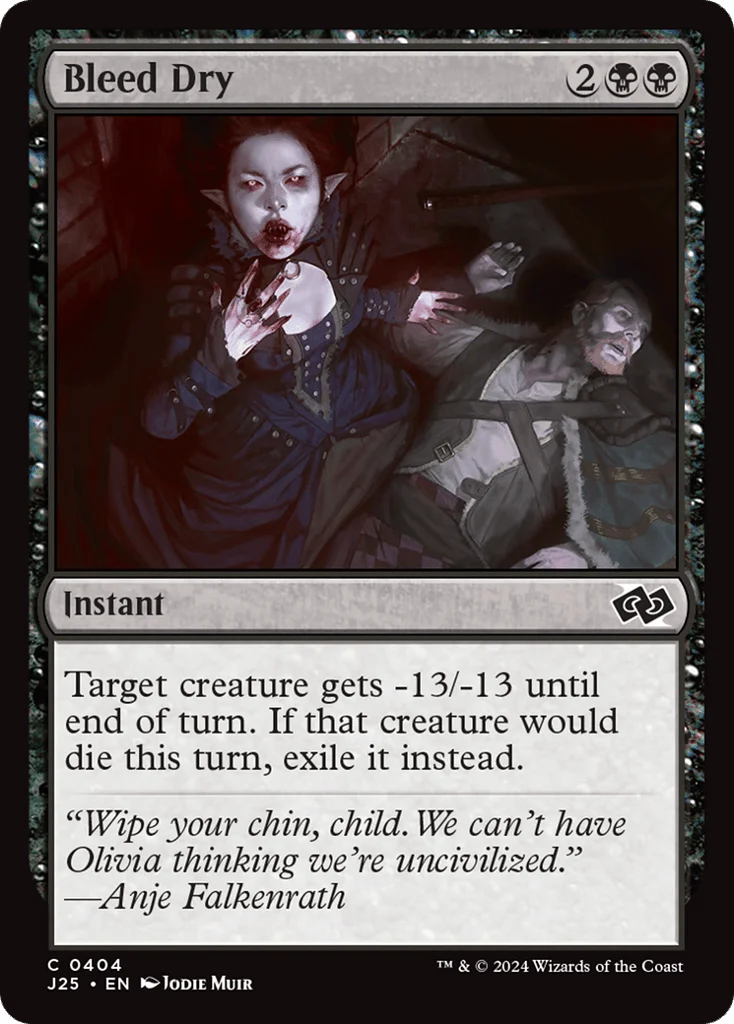 Bleed Dry · Foundations Jumpstart