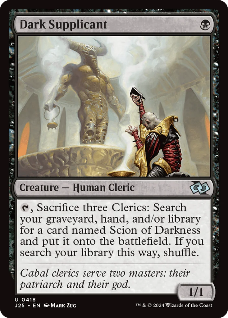 Dark Supplicant · Foundations Jumpstart