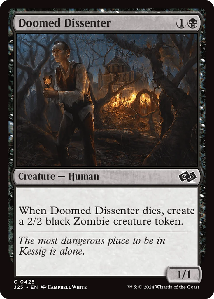 Doomed Dissenter · Foundations Jumpstart