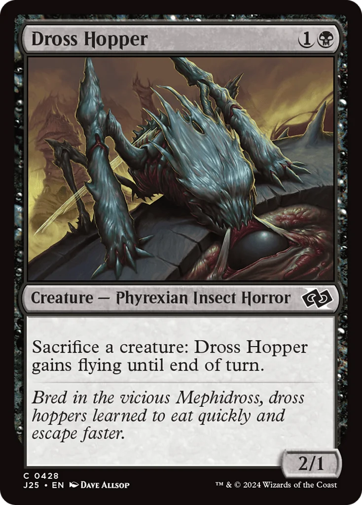 Dross Hopper · Foundations Jumpstart