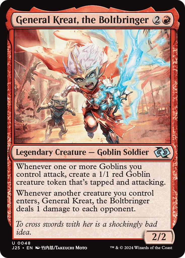 General Kreat, the Boltbringer · Foundations Jumpstart