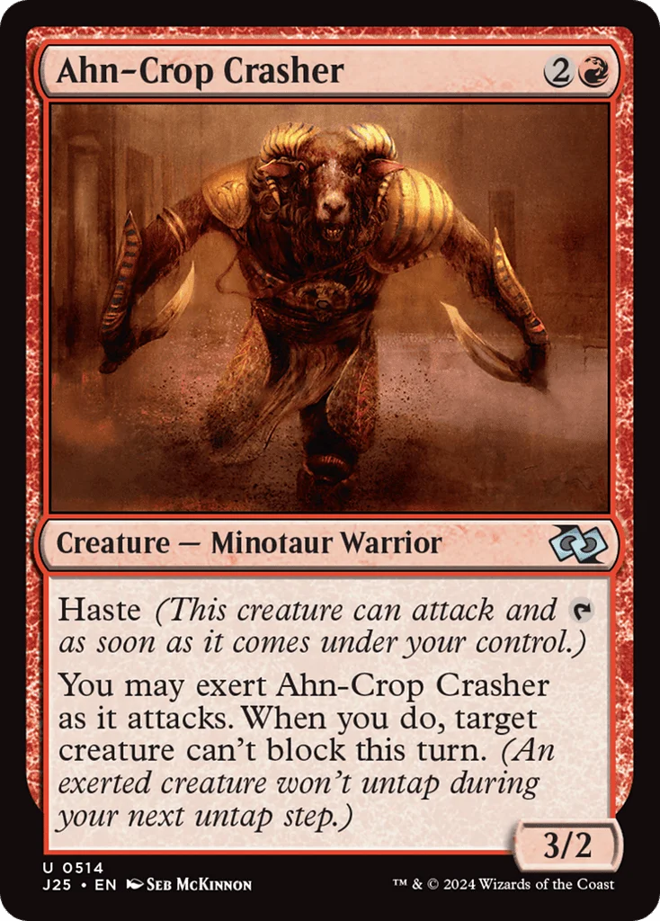 Ahn-Crop Crasher · Foundations Jumpstart