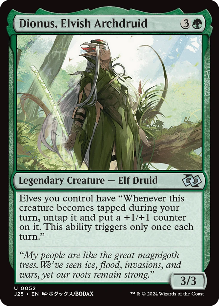Dionus, Elvish Archdruid · Foundations Jumpstart
