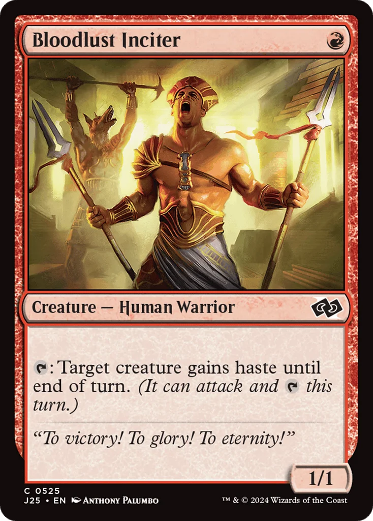 Bloodlust Inciter · Foundations Jumpstart