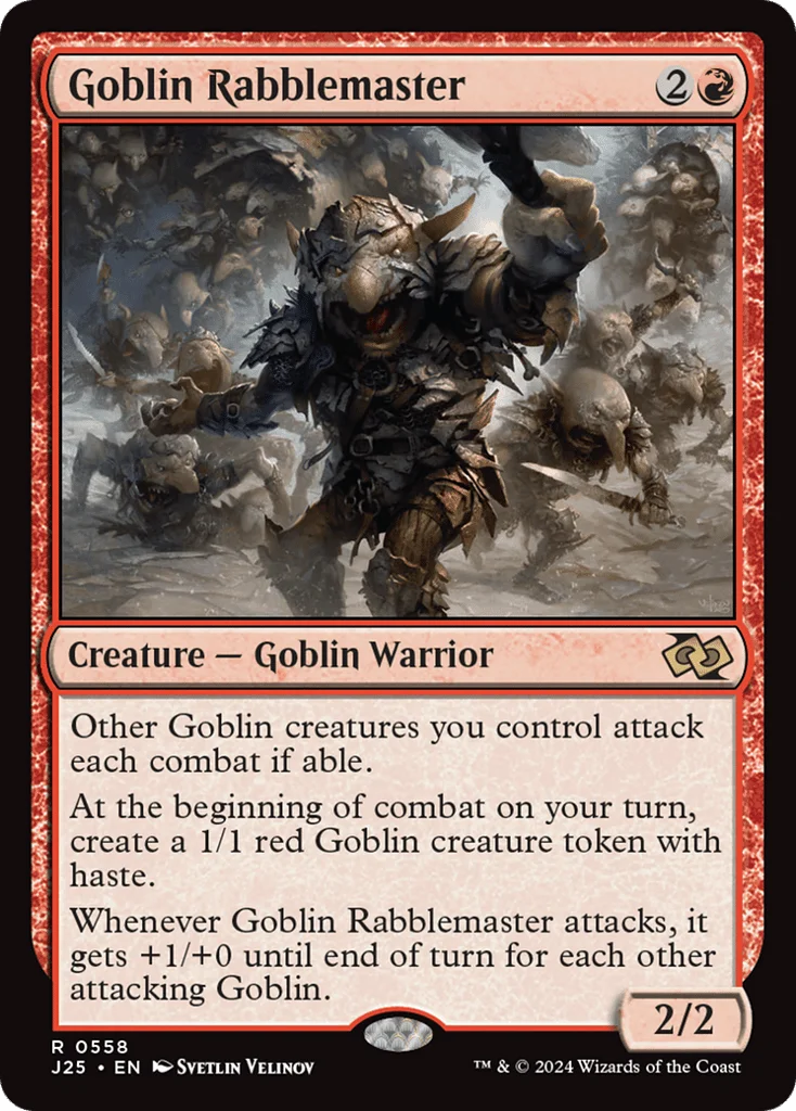 Goblin Rabblemaster · Foundations Jumpstart